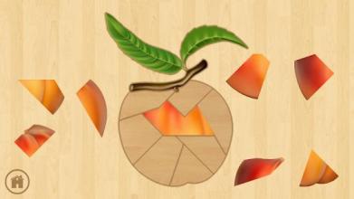 Kids Fruit Puzzles - Wooden Jigsaw截图3