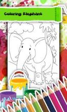 Elephant Coloring Book截图1