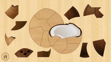 Kids Fruit Puzzles - Wooden Jigsaw截图5