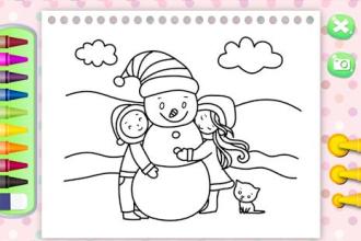 Christmas Coloring Pages - Drawings Coloring Book截图2