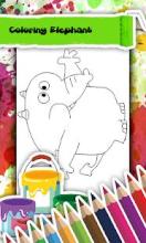 Elephant Coloring Book截图2