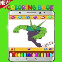 Ben 10 ColoringBook Game截图5