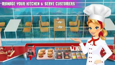 Cooking Burger Chef - Kitchen Game截图1