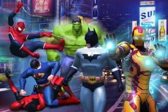 Superhero Legends War : Fighting Injustice Game截图1