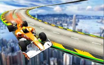 Formula Car Top Speed Racing Stunts on Bendy Ramp截图5