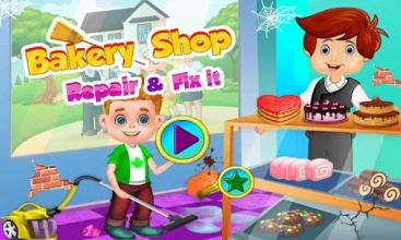 Bakery Shop Repair Fix It: Store Cleaning Makeover截图4