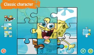 Esponja y Bob Jigsaw Puzzle Game截图2