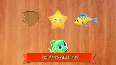 Baby Fish Shape Blocks Puzzle - Educational Game截图5