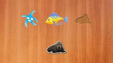 Baby Fish Shape Blocks Puzzle - Educational Game截图1
