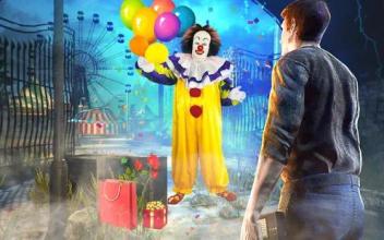 Scary killer clown games: horror games 2018截图1