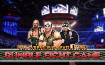 USA Wrestling Revolution - Rumble Fight Game截图4