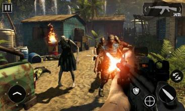 Zombie War Dead Frontier 3D截图4