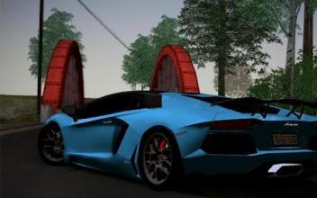 City Lamborghini Driving Aventador Car Simulator截图1