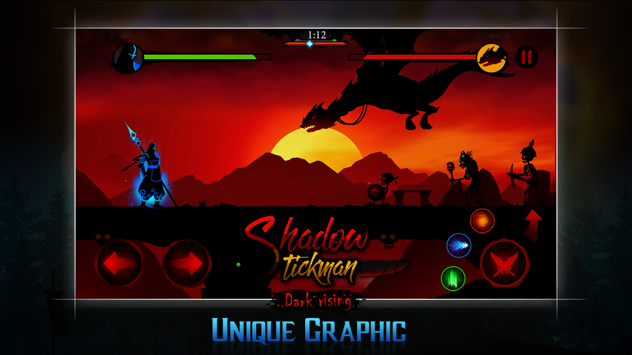 Shadow Stickman: Dark rising – Ninja warriors截图4