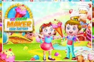 IceCream Cone Factory & Cupcake Maker as Ice Candy截图3