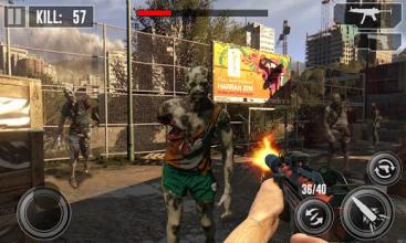 Zombie Shooting Dead Zombie Frontier 3D截图3