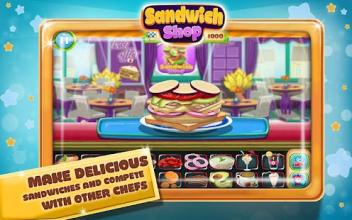 Sandwich Maker-Food Cooking Story截图2