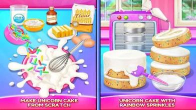 Unicorn Food- Sweet Rainbow Cake Bakery截图4