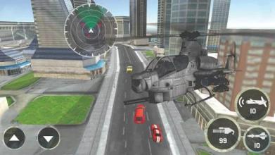 Gunship Helicopter : Traffic Shooter截图3