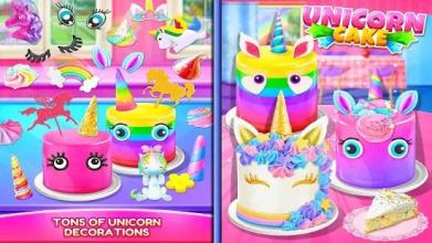 Unicorn Food- Sweet Rainbow Cake Bakery截图3