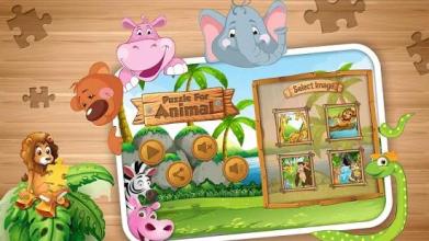 Kids Zoo animal JIgsaw Puzzle截图5