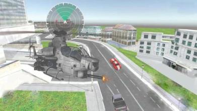 Gunship Helicopter : Traffic Shooter截图5