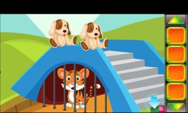 Best Escape Game 10 - Smart Tiger Cub Rescue Game截图2