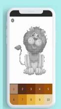 Animals Color By Number, Animal Coloring Book截图4