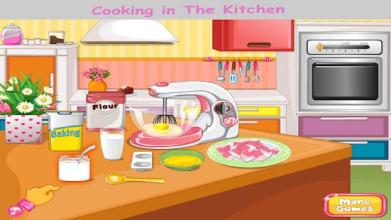 Cooking in kitchen - Bake Cake Cooking Games截图5