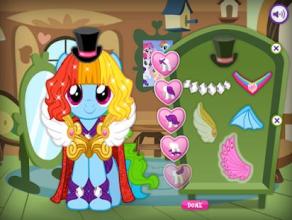 * Unicorn My Little pony Dress up Hairstyle ❤截图3