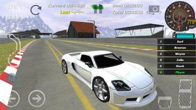 Real Porsche Carera Racing Game 2018截图2