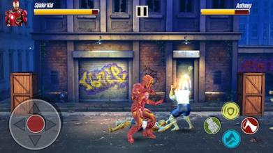 Superheros Fighting Street Beatem截图1