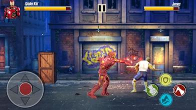 Superheros Fighting Street Beatem截图2