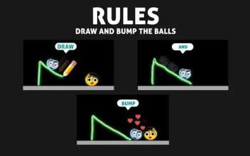 Balls Love in Night - Draw In Lines截图5