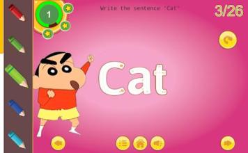 Shinchan Learn Alphabets and Numbers - (Kids Game)截图4