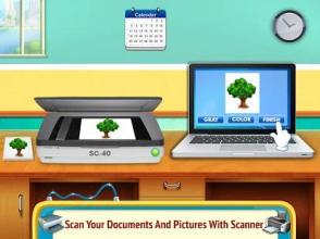 Printer Machine & Scanner Learning Simulator截图2