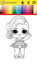 Surprise Lol Dolls Coloring Game截图5