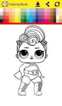 Surprise Lol Dolls Coloring Game截图2