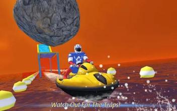 Jetski Water Racing: Superheroes League截图2