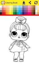 Surprise Lol Dolls Coloring Game截图4