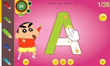 Shinchan Learn Alphabets and Numbers - (Kids Game)截图5