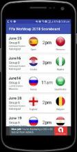 Fifa Worldcup 2018 Scoreboard截图1