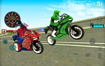 Bike Alien Hero Stunt Simulator - Super Driver截图2