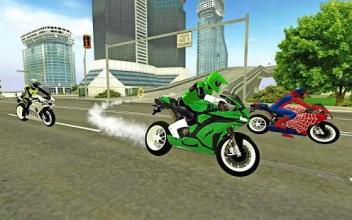 Bike Alien Hero Stunt Simulator - Super Driver截图5