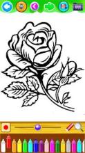 Coloring Flowers Roses截图1