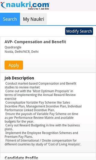 Naukri.com Job Search截图1