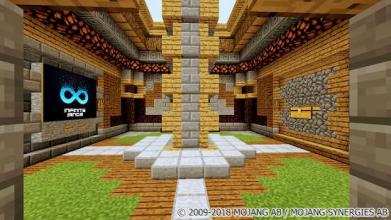 Find the Button: Fire and Ice. MCPE Map截图3