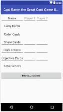 Coal Baron The Great Card Game: Scorepad截图3