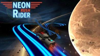 Neon Rush Rider 3D截图4