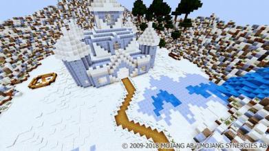 Find the Button: Fire and Ice. MCPE Map截图1